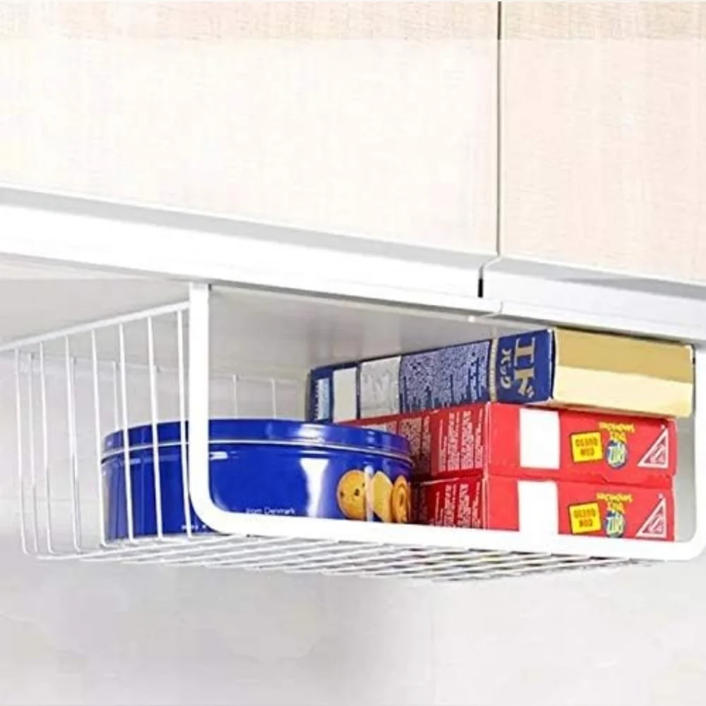 [Under Shelf Storage] 《Large》Hanging Storage ☆ Mesh Basket